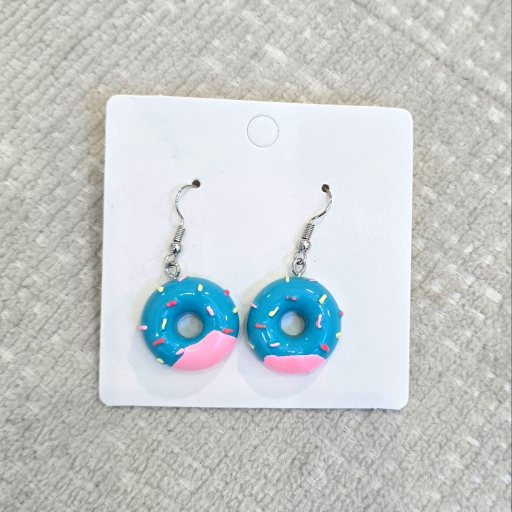 Colorful Donut Earrings